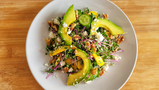 Microgreen Mango Salad